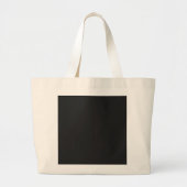 Sac fourre-tout géant noir inquiétant (Devant)