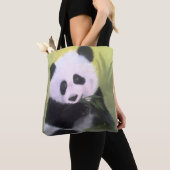 Sac fourre-tout géant Panda (De près)