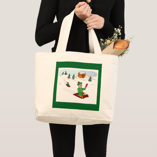 Sac fourre-tout géant Scooter l'elfe (Devant (produit))