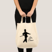 Sac fourre-tout géant Tap Dancer Let's Dance (Devant (produit))