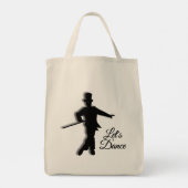 Sac fourre-tout géant Tap Dancer Let's Dance (Dos)