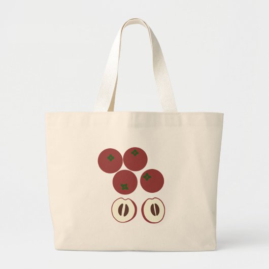 Sac fourre-tout géant Velvet Apple (Devant)