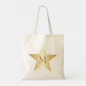 Sac fourre-tout Gold Star Monogrammé (Dos)