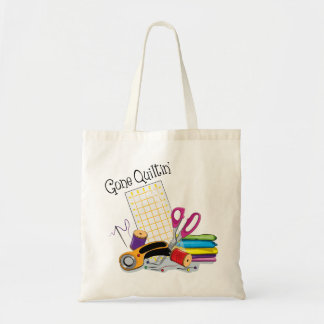 Sac fourre-tout 'Gone Quiltin’' – Cadeau pour les