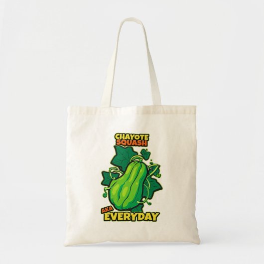 Sac fourre-tout graphique de squash Chayote (Devant)