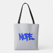 Sac fourre-tout graphique "Nope" (Dos)