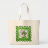 Sac fourre-tout Green Flapper Girl (Devant)
