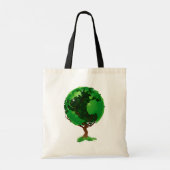 Sac fourre-tout Green Tree Globe (Dos)