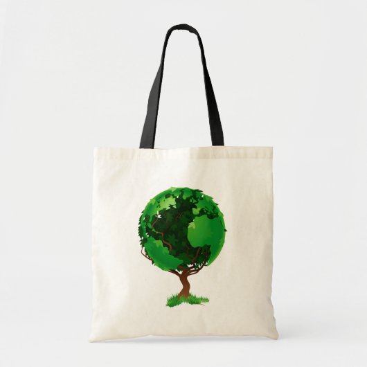 Sac fourre-tout Green Tree Globe (Devant)