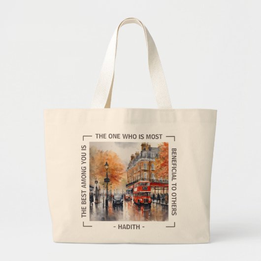Sac fourre-tout Hadith de Knightsbridge Rainy Day (Devant)