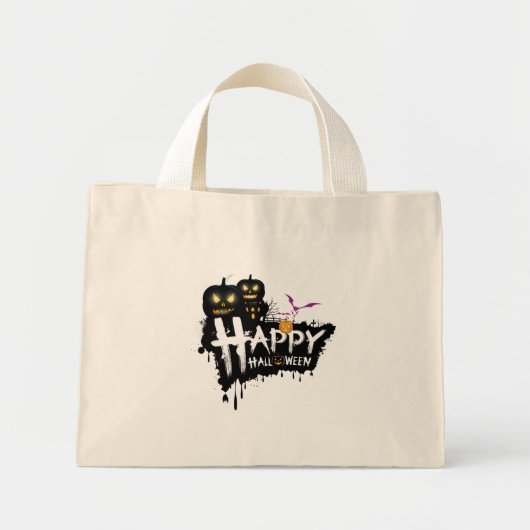 Sac fourre-tout Halloween mignon (Devant)