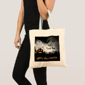 Sac fourre-tout Halloween personnalisé (Devant (produit))