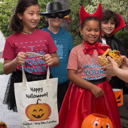 Sac fourre-tout Halloween personnalisé