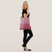 Sac fourre-tout HAMbWG - Plaid Rose (Sur le modèle)