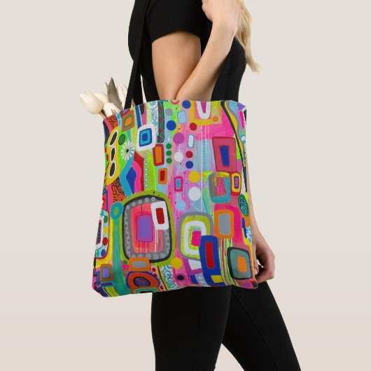 Sac fourre-tout Happy Place (De près)