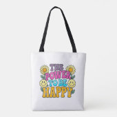 Sac fourre-tout Happy Vibes (Dos)