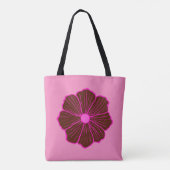 Sac fourre-tout Hawaiian Flower Cadeau (Dos)
