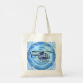 Sac fourre-tout Hélicoptère coupe-ciel (Dos)
