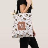 Sac fourre-tout Hérissons et Champignons (De près)