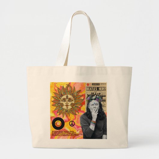Sac fourre-tout Hippie (Devant)
