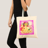 sac fourre-tout hippie rose super (Devant (produit))