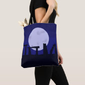 Sac fourre-tout hiver Solstice Lune (De près)