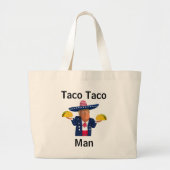 Sac fourre-tout Homme Taco Taco (Devant)