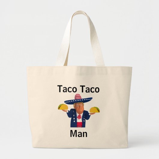 Sac fourre-tout Homme Taco Taco (Devant)