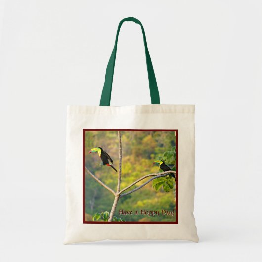Sac fourre-tout Hoppy Toucans (Devant)