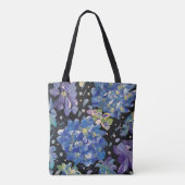 Sac fourre-tout Hydrangea Night (Dos)