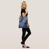 Sac fourre-tout Hydrangea Night (Sur le modèle)