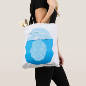 Sac fourre-tout Iceberg Love (De près)