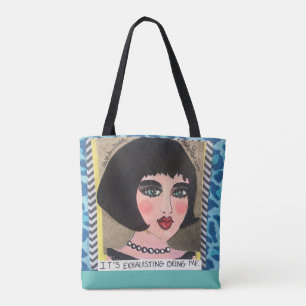 Sac fourre-tout. Il épuise étant moi