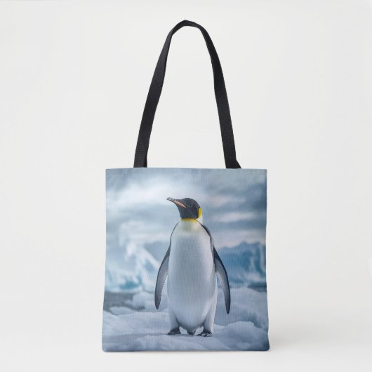 Sac fourre-tout imprimé pingouin (Devant)