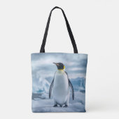 Sac fourre-tout imprimé pingouin (Dos)