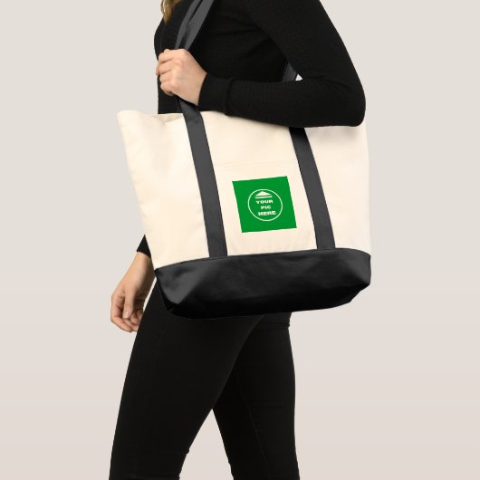 Sac fourre-tout Impulse - Ajouter votre image - No (Devant (produit))