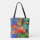 Sac fourre-tout indigène à brosse de bouteille (Dos)
