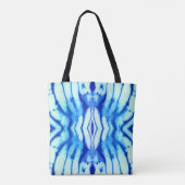 Sac fourre-tout Indigo Blue Tie Dye (Dos)