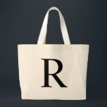 Sac fourre-tout initial à éléphant de R<br><div class="desc">Sac fourre-tout initial à éléphant de R</div>