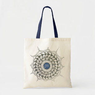 Sac fourre-tout initial personnalisé de conception