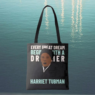 Sac fourre-tout inspirant sur le rêve d'Harriet Tu