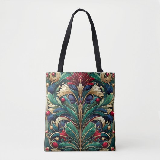 Sac fourre-tout inspiré par William Morris (Devant)