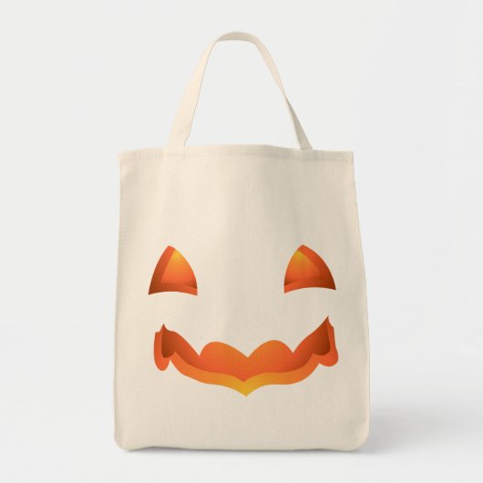 Sac fourre-tout Jack-o-lantern Sac de citrouille d (Devant)