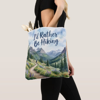 Sac fourre-tout J'aimerais mieux faire de la rando