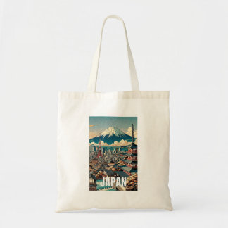 Sac fourre-tout Japon Tokyo - Illustrations Iconiq