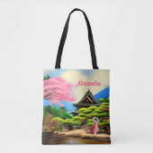 Sac fourre-tout Jardin Japonais (Devant)