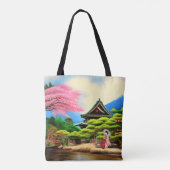 Sac fourre-tout Jardin Japonais (Dos)
