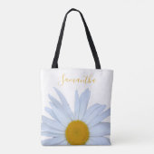 Sac fourre-tout Jaune blanc marron foncé (Dos)