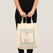 Sac fourre-tout « Je ne m'explique plus » d'oie (Devant (produit))