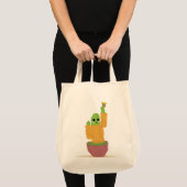 Sac fourre-tout joli cactus en pull (Devant (produit))